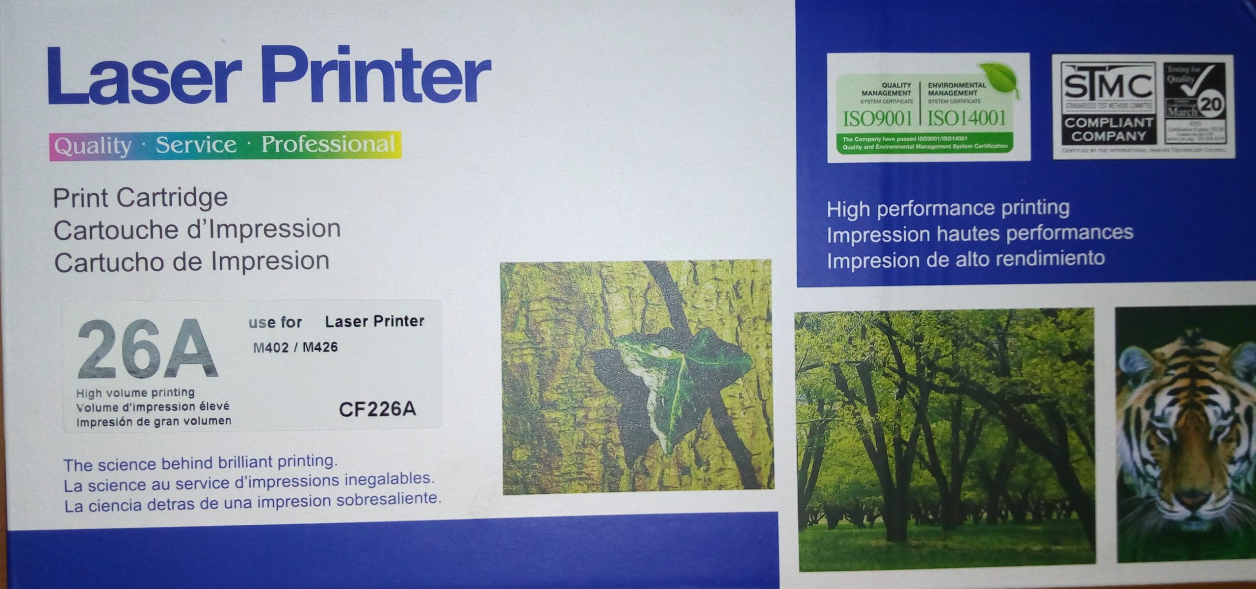 Compatible Toner CF226A BLACK For Laser Printer