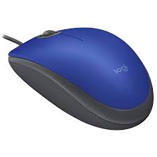LOGITECH USB OPTICAL MOUSE M110s BLUE