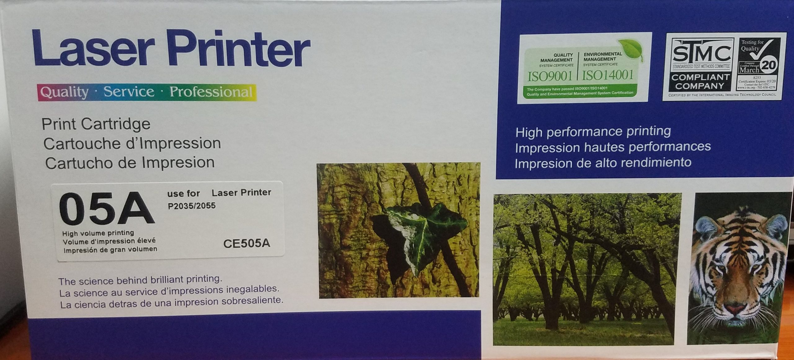 COMPATIBLE TONER CE 505a BLACK