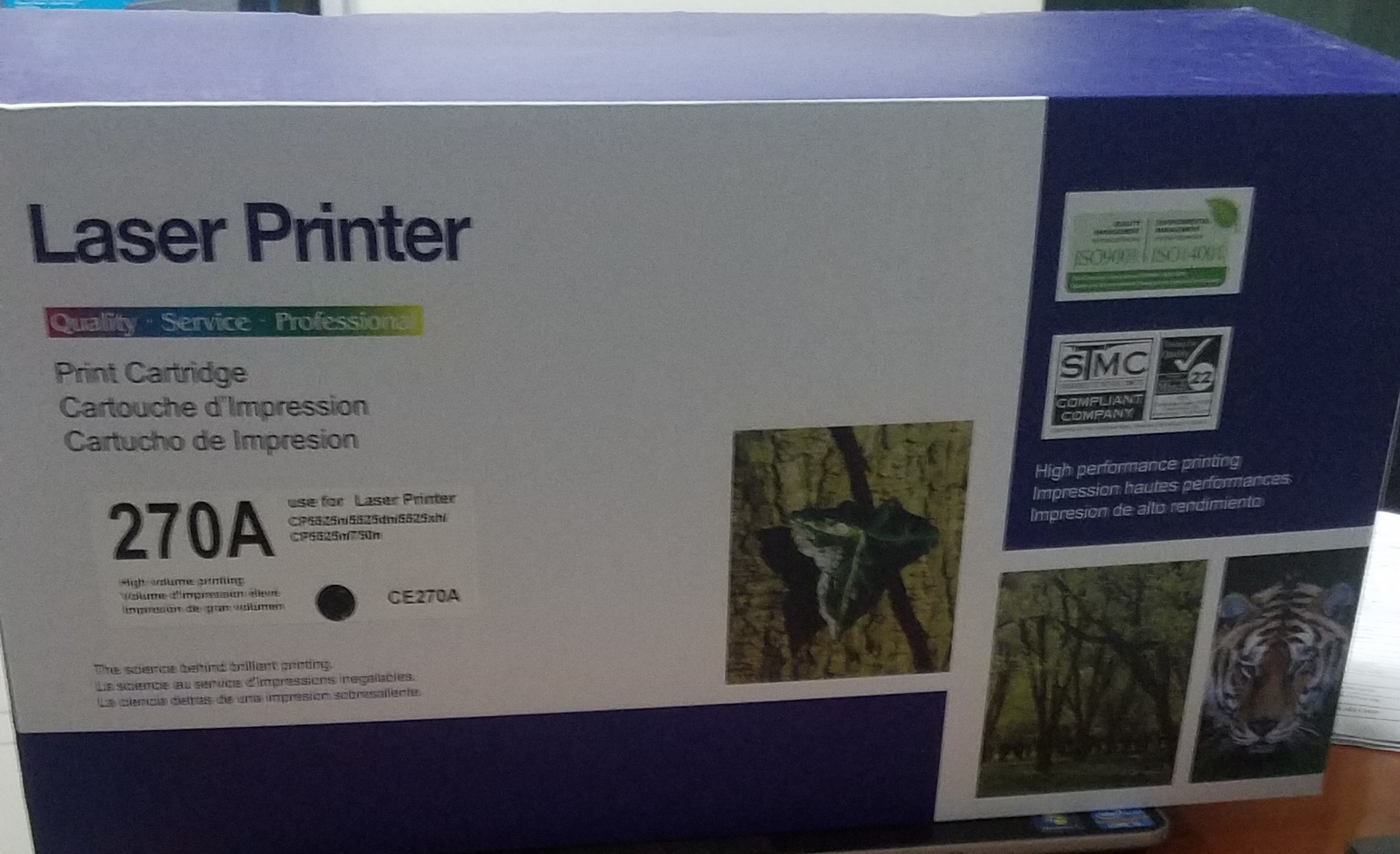 COMPATIBLE TONER BLACK CE270A