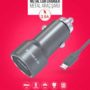 SYROX METAL DUAL USB PORT CAR CHARGER 3.5A CR10