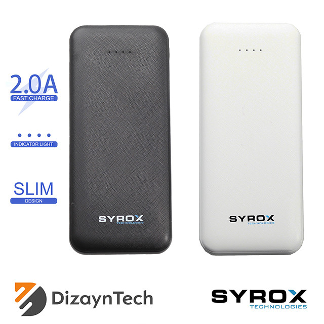SYROX PORTABLE POWER BANK 5000MAH PB116