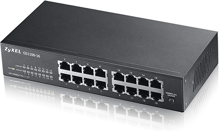ZYXEL 16 PORT ETHERNET SWITCH