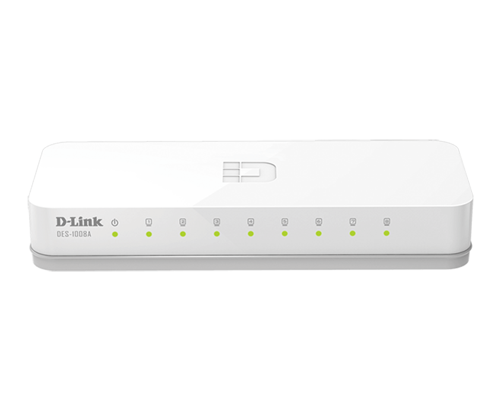 DLINK SWITCH 8PORT DES-1008A/E