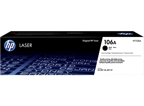 HP ORIGINAL TONER 106A BLACK (W1106A)