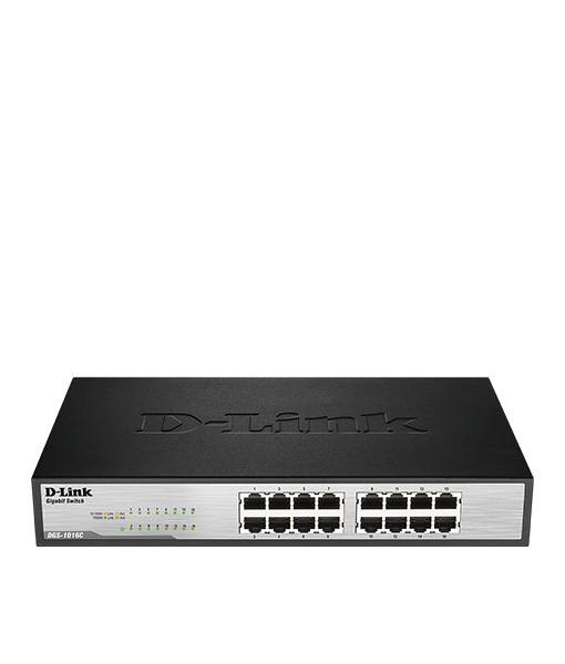 DLINK 16PORT DES-1016A/E UNMANAGED SWITCH /10/100MBPS