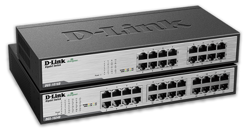 DLINK GIGABIT SWITCH 16PORT DGS-1016D/E RACKMOUNT