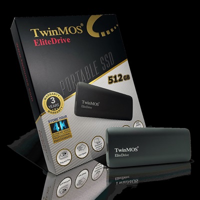 TWINMOS EXTERNAL SSD ELITE DRIVE 512GB
