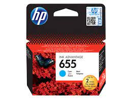 HP INK CARTRIDGE 655 CYAN
