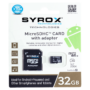 SYROX MICRO SD WITH ADAPTER 32GB MC32